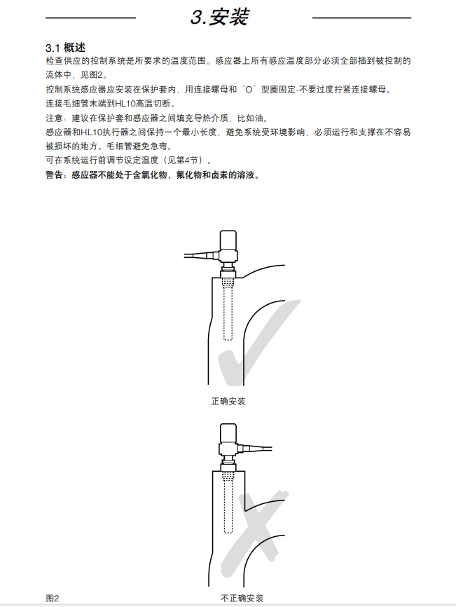 斯派莎克HL10高溫切斷閥安裝